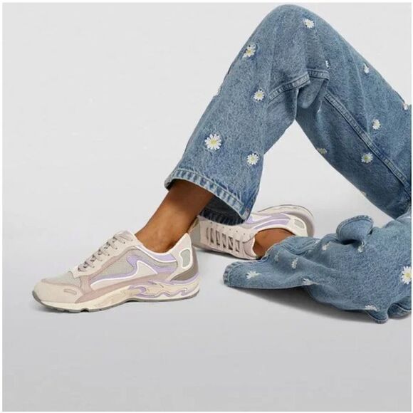 SANDRO FLAME LOW-TOP SNEAKERS comfortable 🪷❣️ - Picture 2 of 9